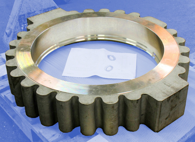 Large Component CNC Machining - Click to return to Samples Page
